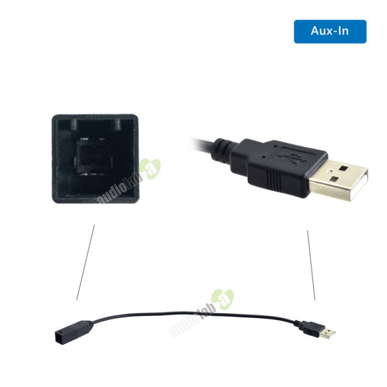 AL-AUDI Auxillary Input Adapter for Audi