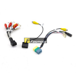 AL-222 Aux Input Sockets for Factory Blaupunkt Head Units (Preve 2015, Inpira, Satria Neo)