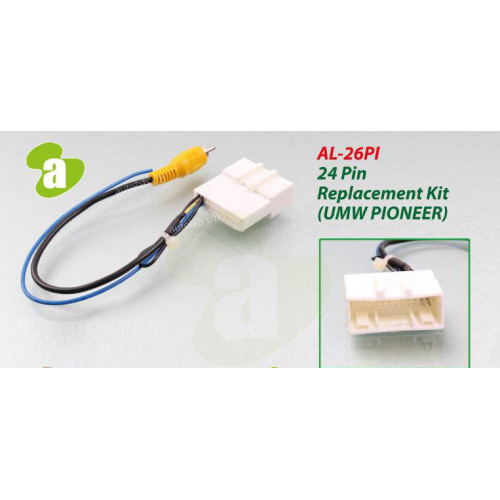 TAL-95DF 1987 Onwards Toyota Car Stereo Wiring OE Harness Adapter (Female)