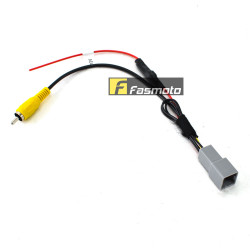 AL-30BRV Honda BRV OE 8-pin (F) Connector to Video RCA (M) Adapter for Backup Cam