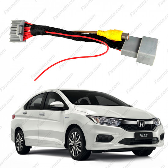 AL-586 Honda HR-V, Jazz, City Camera Input Socket for Factory Head Unit