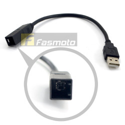 Toyota OEM Female to USB Male for Aftermarket Head Unit Installation