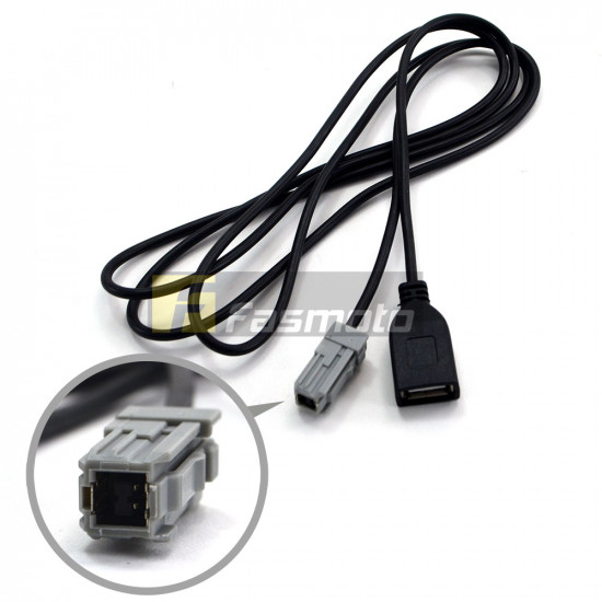 Toyota OEM Male to USB Female for Aftermarket Head Unit Installation