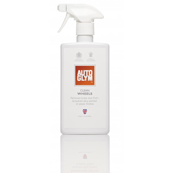 Autoglym CW500 Clean Wheels dissolves brake dust and contaminents from wheels Autoglym CW500 Clean Wheels dissolves brake dust and contaminents from wheels