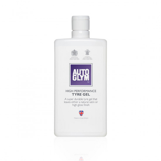 Autoglym HPTG500 High Performance Tyre Gel 500ml Super Durable High Gloss or Natural Satin Finish