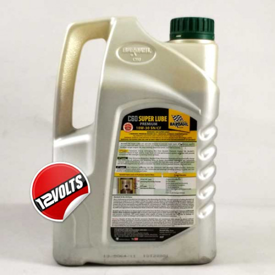 Bardahl  C60 Mineral Engine Oil SAE 10W30 SN/CF w/ Super B1 3 Litre