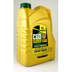 Bardahl C60 Fully Synthetic Engine Oil SAE 5W40 SN/CF w/ Super B1