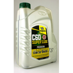 Bardahl C60 Mineral Engine Oil SAE 10W30 SN/CF w/ Super B1 4 Litre