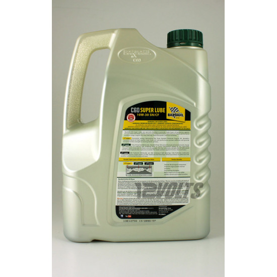 Bardahl C60 Mineral Engine Oil SAE 10W30 SN/CF w/ Super B1 4 Litre