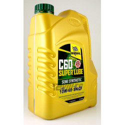 Bardahl C60 Semi Synthetic Engine Oil SAE 10W40 SN/CF w/ Super B1