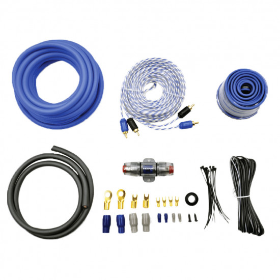 Blaupunkt AK1-4S 2 Channel 4 Gauge Car Audio Amplifier Wiring Kit Blaupunkt AK1-4S 2 Channel 4 Gauge Car Audio Amplifier Wiring Kit
