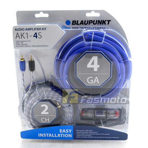 BLAUPUNKT SC1250S Audio Speaker Wires 12 Gauge Black and Blue Malaysia