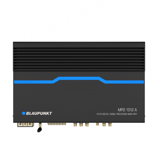 BLAUPUNKT MPD 1012 A Velocity Power Class AB Amplifier with DSP (Digital Signal Processor)