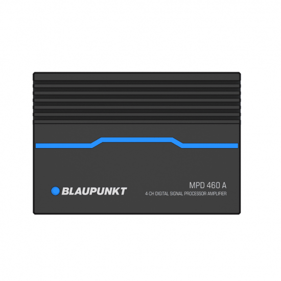 BLAUPUNKT MPD 460 A Velocity Power Class AB Amplifier with Digital Sound Processor (DSP)