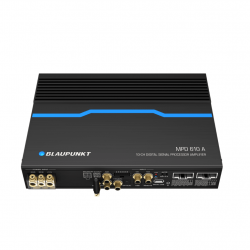 BLAUPUNKT MPD 610 A Velocity Power Class AB Amplifier with DSP (Digital Signal Processor)
