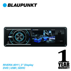 BLAUPUNKT RIVERA 4011 3" 480 x 240 Screen Single DIN DVD USB SDHC Car Stereo