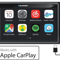 BLAUPUNKT Dakota BP800PLAY Double DIN 6.8” Capacitive Display Carplay™ & Android Auto™ FM/AM Bluetooth SWC