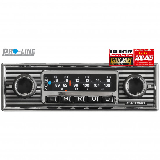 BLAUPUNKT PRO-LINE Frankfurt Stereo MB DAB Single DIN USB AM/FM Bluetooth Aux-in Retro Car Receiver