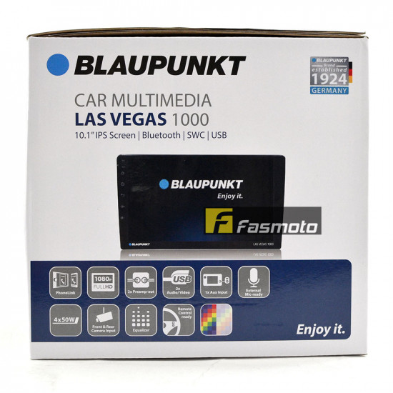 BLAUPUNKT LAS VEGAS 1000 10.1" 2GB RAM + 32GB ROM Android OS Oreo Head Unit