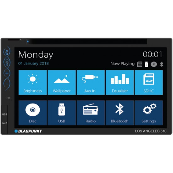 BLAUPUNKT LOS ANGELES 510A 6.95" Capacitive Screen PhoneLink (Android) Bluetooth DVD Player