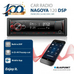 BLAUPUNKT Nagoya 120 DSP Single DIN BT USB SDHC Aux FM Receiver SWC Ready (No CD)