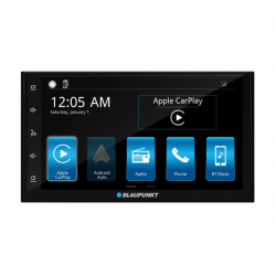 BLAUPUNKT SAN JUAN 800W Double DIN 7.0” Capacitive Display Wireless Apple Carplay™ & Android Auto™ FM/AM Bluetooth SWC