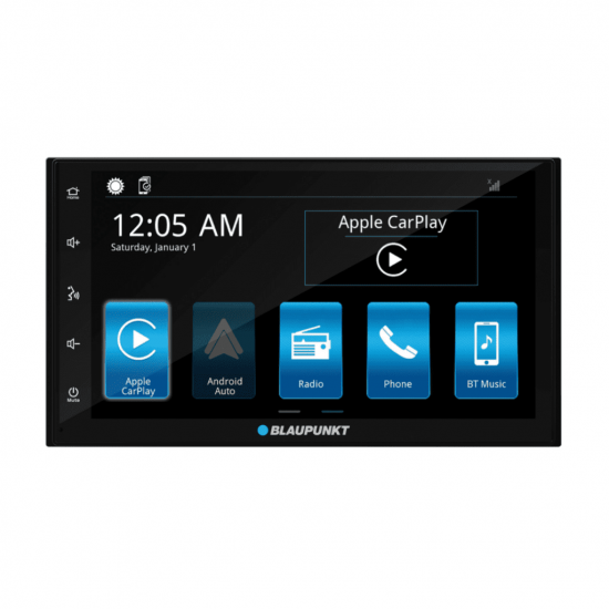 BLAUPUNKT SAN JUAN 800W Double DIN 7.0” Capacitive Display Wireless Apple Carplay™ & Android Auto™ FM/AM Bluetooth SWC