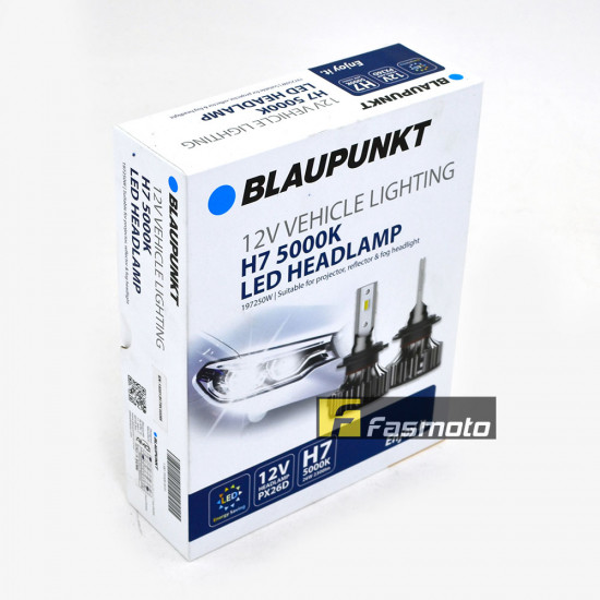 BLAUPUNKT 197250W H7 5000K Head Lamp LED (1 pair)