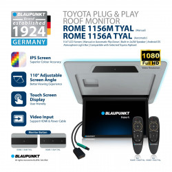 Blaupunkt ROME 1156A TYAL 15.6" Screen Overhead Auto Flip-down Android OS Monitor for Toyota Alphard