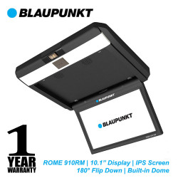 Blaupunkt ROME 910RM 10.1" IPS Screen Overhead Flip-down LCD Monitor with Dome Light (1pc)