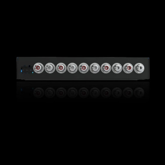 Blaupunkt EQ900 9-Band Parametric Equalizer with Input Gain Control, Subwoofer Pre-Out with Sub frequency crossover and DVD/Aux Switch