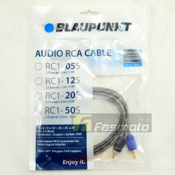 Blaupunkt RC1-12S 2 Channel RCA Audio Cable 1.2M (3.9 ft) Oxygen Full Copper