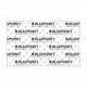 Blaupunkt SA 2.0 W 4 Layer Sound Vibration and Deadening Sheets - 800mm x 460 mm sheet size (Sold per sheet)