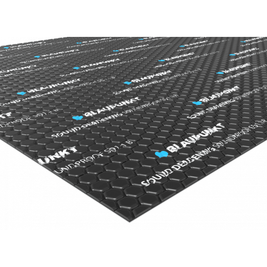 Blaupunkt SD1.1B 1.8mm Sound Vibration and Deadening Sheets - 800mm x 460 mm sheet size (Sold per sheet)