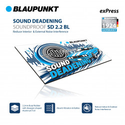 Blaupunkt SD2.2BL Sound Vibration and Deadening Sheets - 800mm x 460 mm sheet size (Sold per sheet)