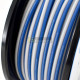 BLAUPUNKT SC2-1250S Audio Speaker Wires 12 Gauge White and Blue (Sold per Meter) BLAUPUNKT SC2-1250S Audio Speaker Wires 12 Gauge White and Blue (Sold per Meter)