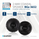BLAUPUNKT BGX 3652 6.5" 2-Way Coaxial Speakers 40W/120W