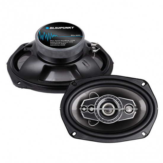 BLAUPUNKT BGX 4695 6" x 9" 4-Way Quadaxial Speakers 40W RMS