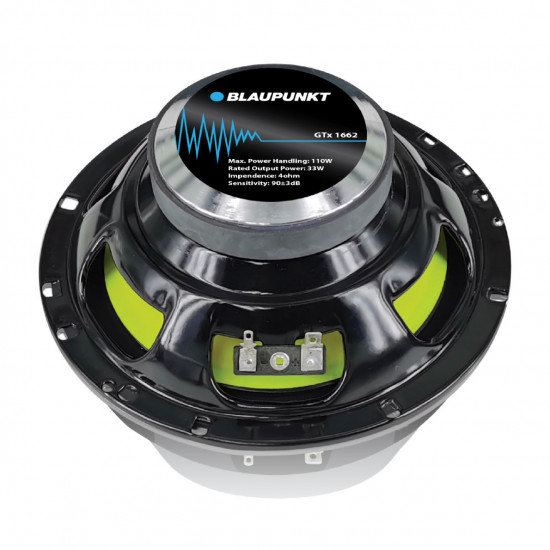 BLAUPUNKT GTX 1662 6.5" 2-Way Coaxial Speakers 33W/111W