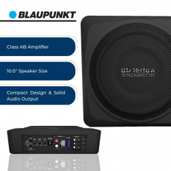 BLAUPUNKT GTr 10150 A Active Subwoofer Class AB Amplifier Max 380W