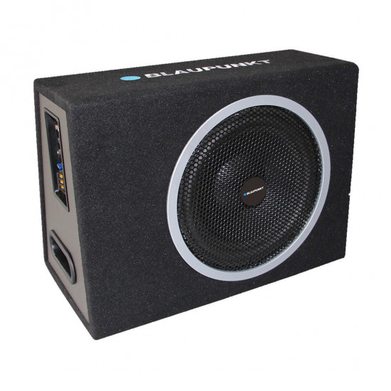 BLAUPUNKT XLB 300 A 12" Powered Active Subwoofer with Class AB Amplifier Side Port Design BLAUPUNKT XLB 300 A 12" Powered Active Subwoofer with Class AB Amplifier Side Port Design