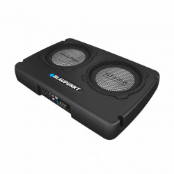 BLAUPUNKT XLF 220A Velocity Power Dual 8" Active Subwoofer with Class AB Amplifier