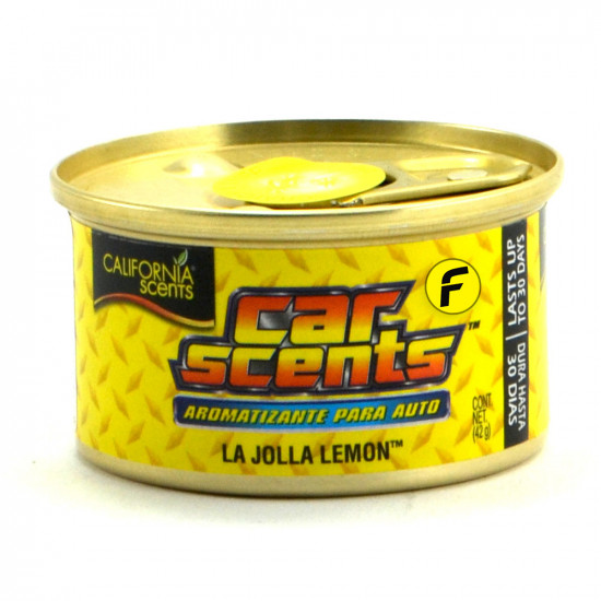 California Scents La Jolla Lemon Car Air Freshener