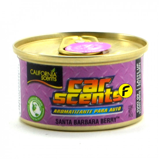California Scents Santa Barbara Berry Car Air Freshener