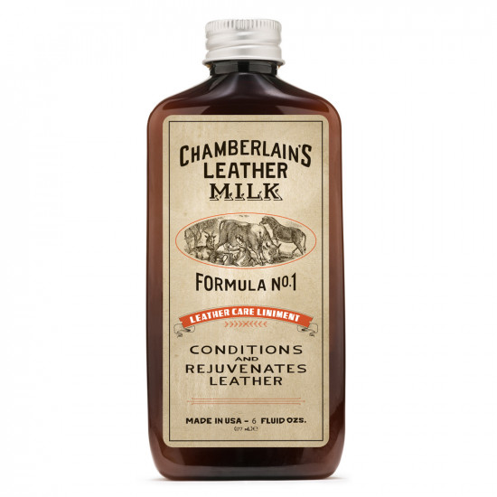 Chamberlain's Leather Milk Leather Care Liniment No. 1 – Premium Leather Conditioner (177ml)