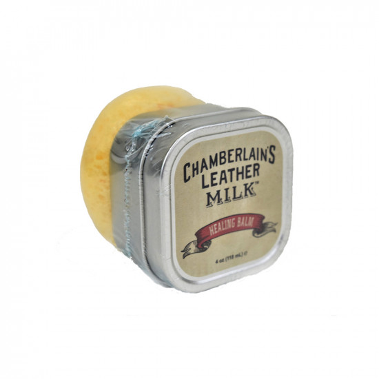 Chamberlain's Leather Milk Healing Balm - Premium Deep Leather Conditioner (118ml)