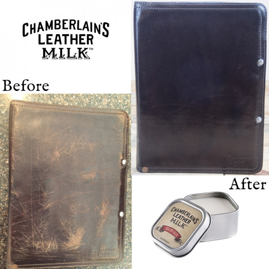 Chamberlain's Leather Milk Healing Balm - Premium Deep Leather Conditioner (118ml)