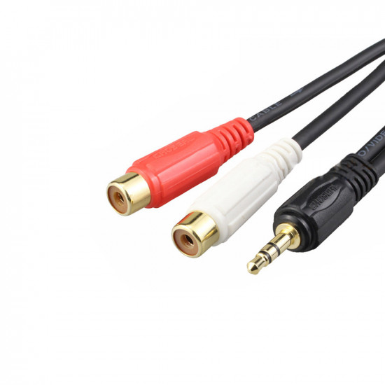 Choseal QS3006 3.5mm Jack to 2 Female RCA Choseal QS3006 3.5mm Jack to 2 Female RCA