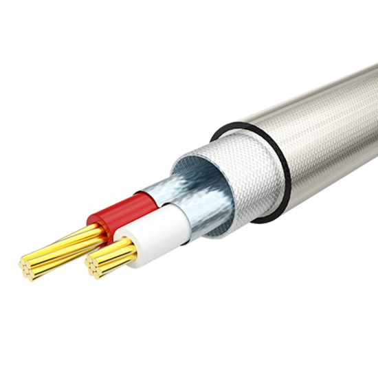 Choseal QS6772 Oxygen Free Copper RCA Cable with Gold Plating Terminals Choseal QS6772 Oxygen Free Copper RCA Cable with Gold Plating Terminals