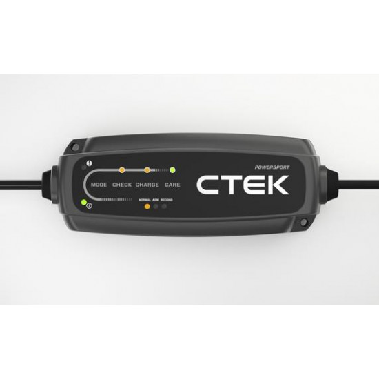 CTEK CT5 POWERSPORT - 2.3A max 12V Battery Charger (UK Plug 220 – 240V) 40-138